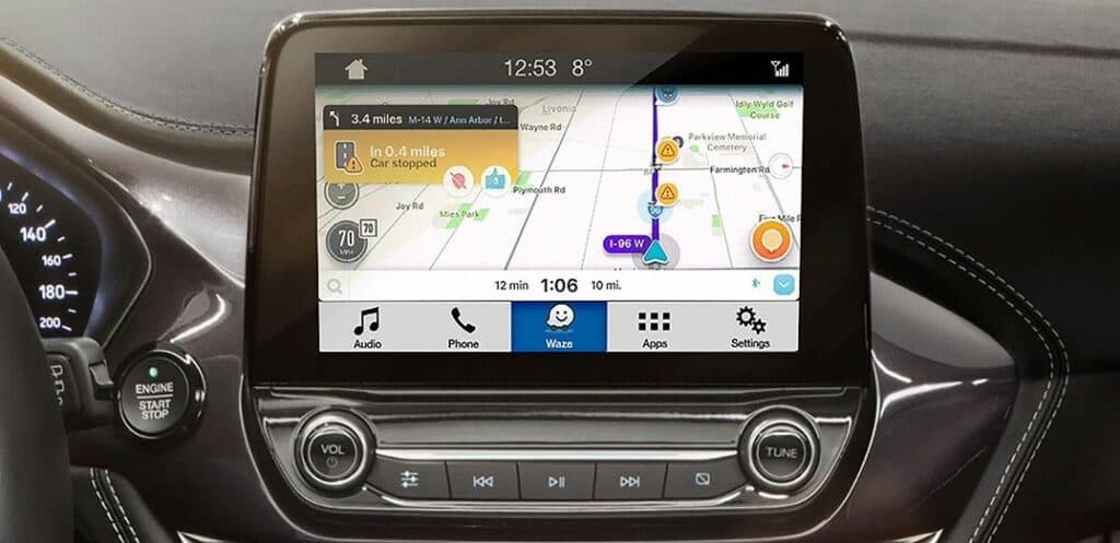 Ford se asocia con la app Waze para tráfico y navegación en tiempo real
