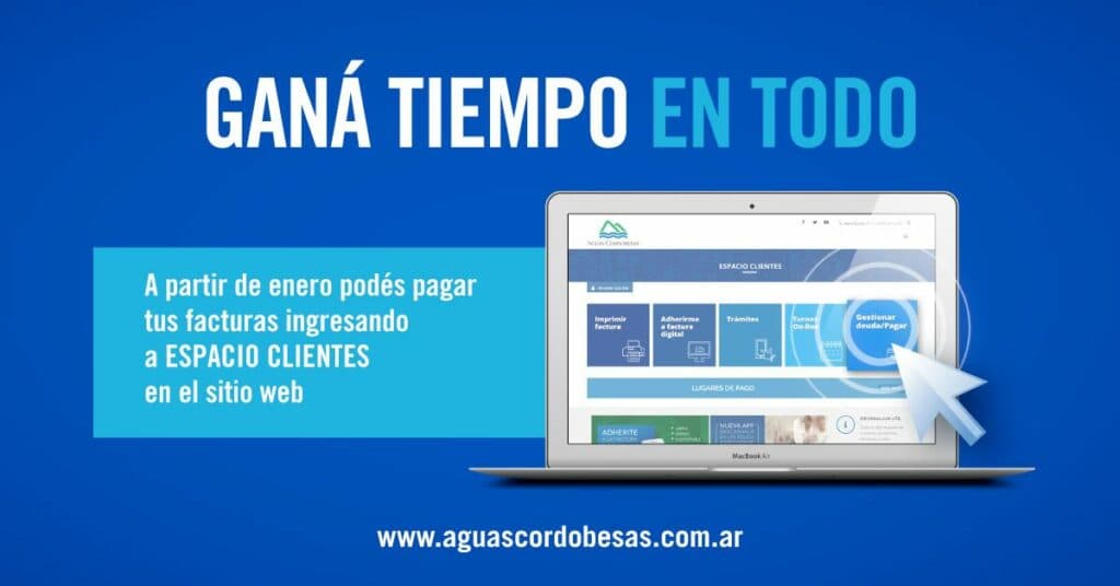 Provincia transfirió el servicio de agua a la Municipalidad