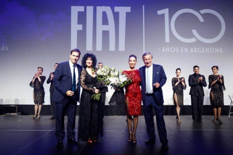 Cómo fue la celebración por los 100 años de Fiat en el país