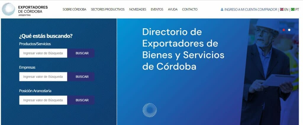 Cómo es el nuevo directorio de Exportadores de Córdoba (con 2200 empresas!)