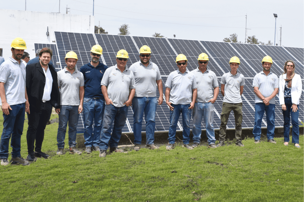 Cómo es el Parque Solar Comunitario que se inauguró en Jovita