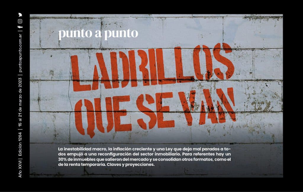 Edición 1264: Ladrillos que se van