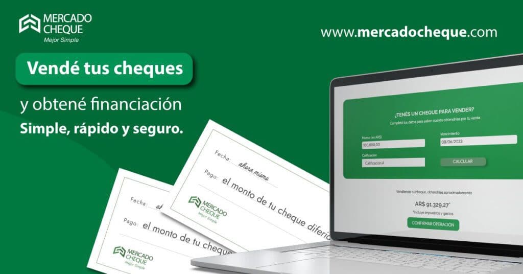 Mercado Cheque seduce a pymes para acceder a financiamiento: llega a Córdoba y va por Latam