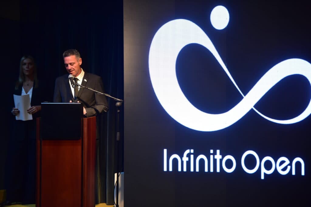Infinito Arena suma una nueva infraestructura para eventos y avanza hacia su apertura definitiva en 2028