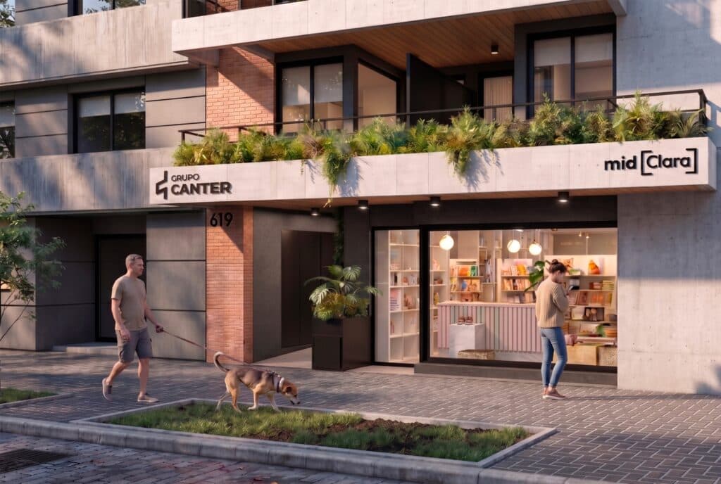 Grupo Canter llega a Nueva Córdoba con Clara, un edificio de 49 departamentos desde US$ 85.000