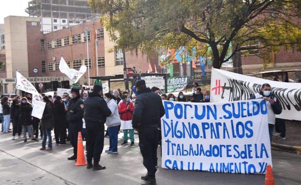 Personal de Salud de Córdoba convoca a una nueva manifestación