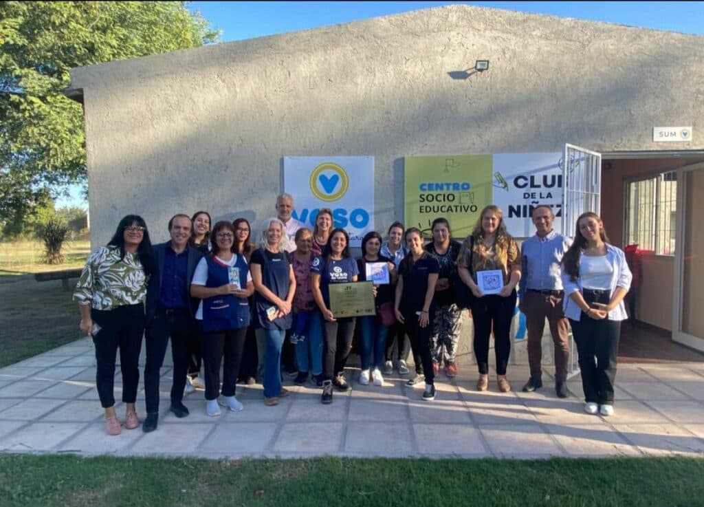Vaso de Leche recibió un reconocimiento de Fundación Arcor