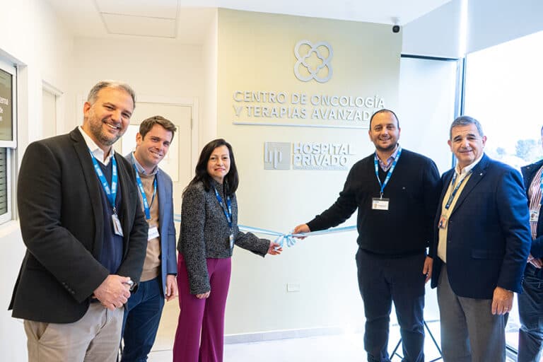 Inauguró un nuevo Centro de Oncología y Terapias Avanzadas en Hospital Privado de Núñez