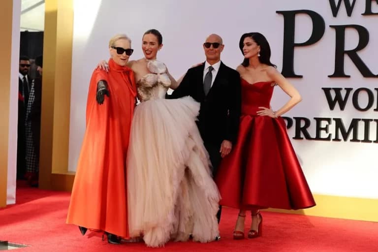 Glamour y alta costura en Nueva York: todos los looks de la premiere de “El Diablo se viste a la moda 2”