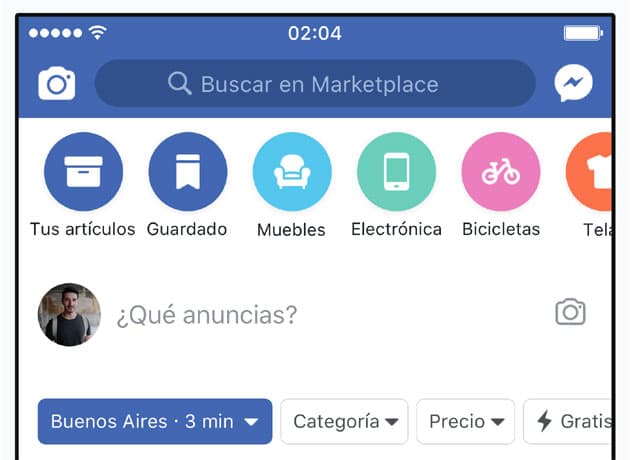 Facebook entra en el comercio online, para competir con Mercado Libre