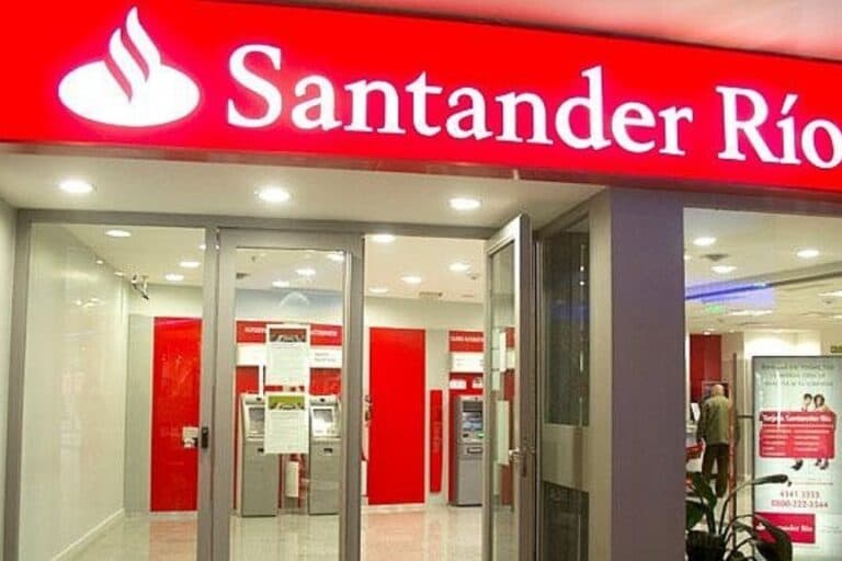 Santander Río aumentó su beneficio un 7% más que el año anterior