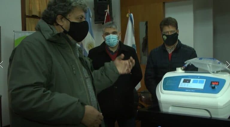 Pyme cordobesa desarrolló equipo para detectar Covid-19 en dos minutos