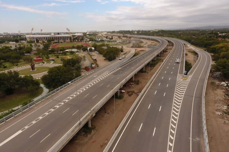 Con el último tramo habilitado, quedó cerrado el anillo de la Circunvalación