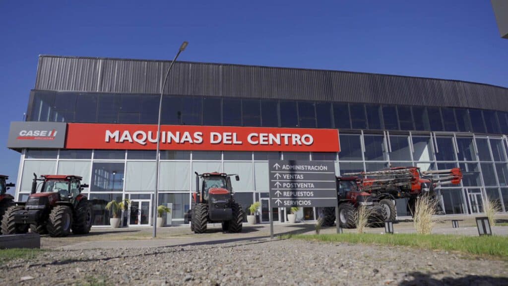 Se inauguró el concesionario Case IH más conectado del país