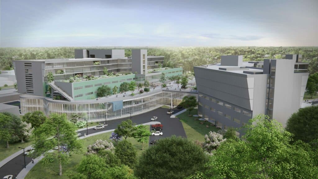 Video: cómo es Campus de Salud, el mega proyecto del Allende para la zona sur