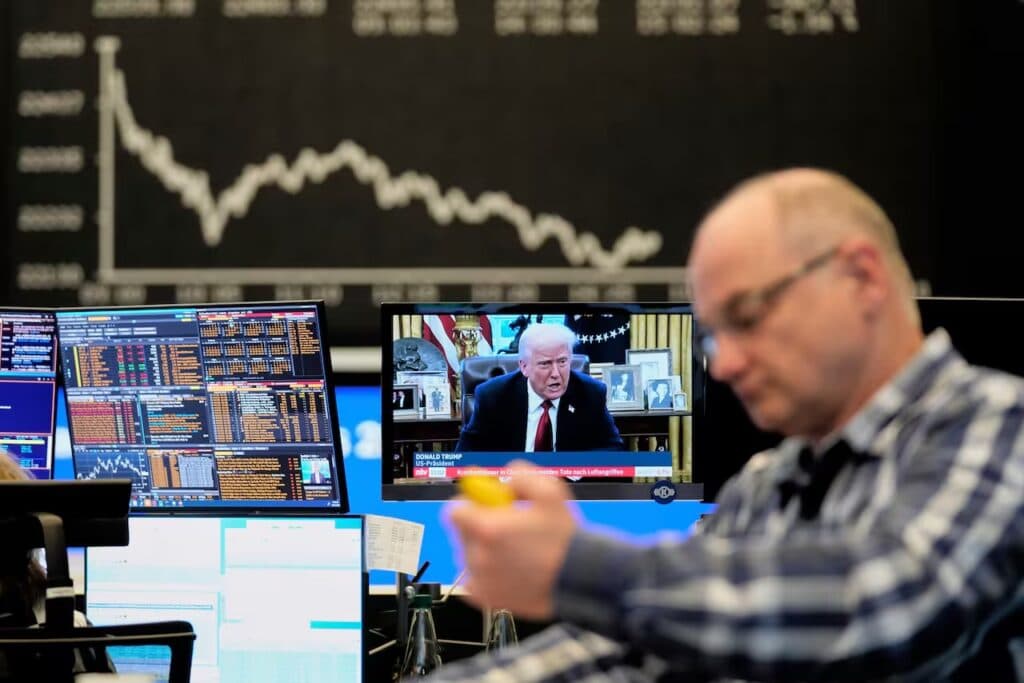 Las primeras reacciones en los mercados luego de la suba de aranceles de Trump