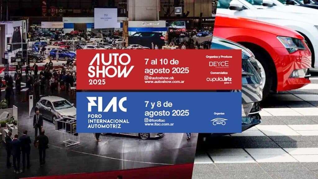 El Foro Internacional Automotriz y Auto Show 2025 ponen primera en Córdoba