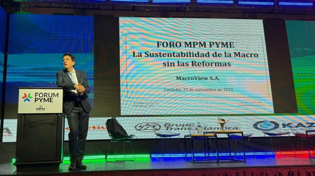 Para Melconian, EE.UU evitó el colapso: “sin el salvataje del Tesoro, Argentina volaba por el aire”