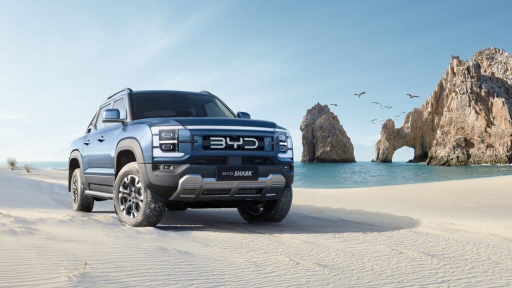BYD lanzó en el país «Shark DMO», su pick-up híbrida: precios y prestaciones