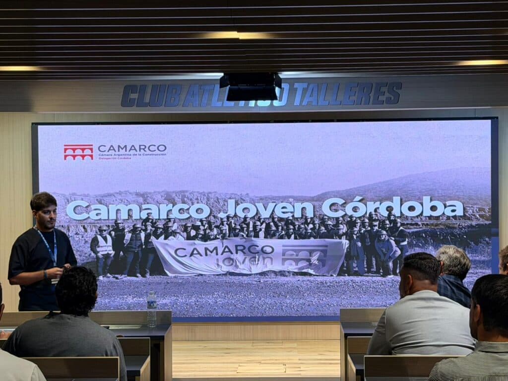 Camarco Joven Córdoba presentó su hoja de ruta 2026 para la nueva generación de la construcción