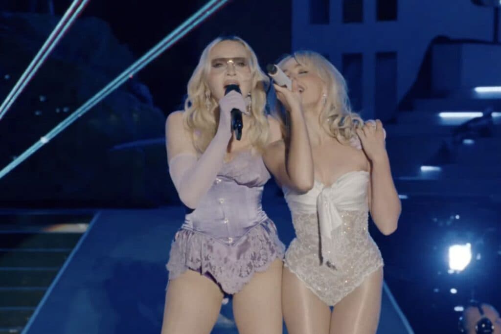 Histórico encuentro en Coachella: Madonna se unió a Sabrina Carpenter y anunció el lanzamiento de “Confessions II”