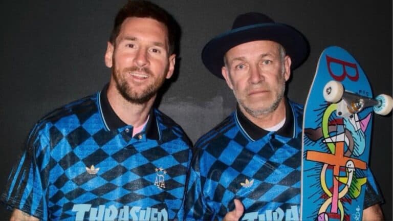 De las pistas de skate a la Scaloneta: la alianza entre Thrasher y la Selección argentina