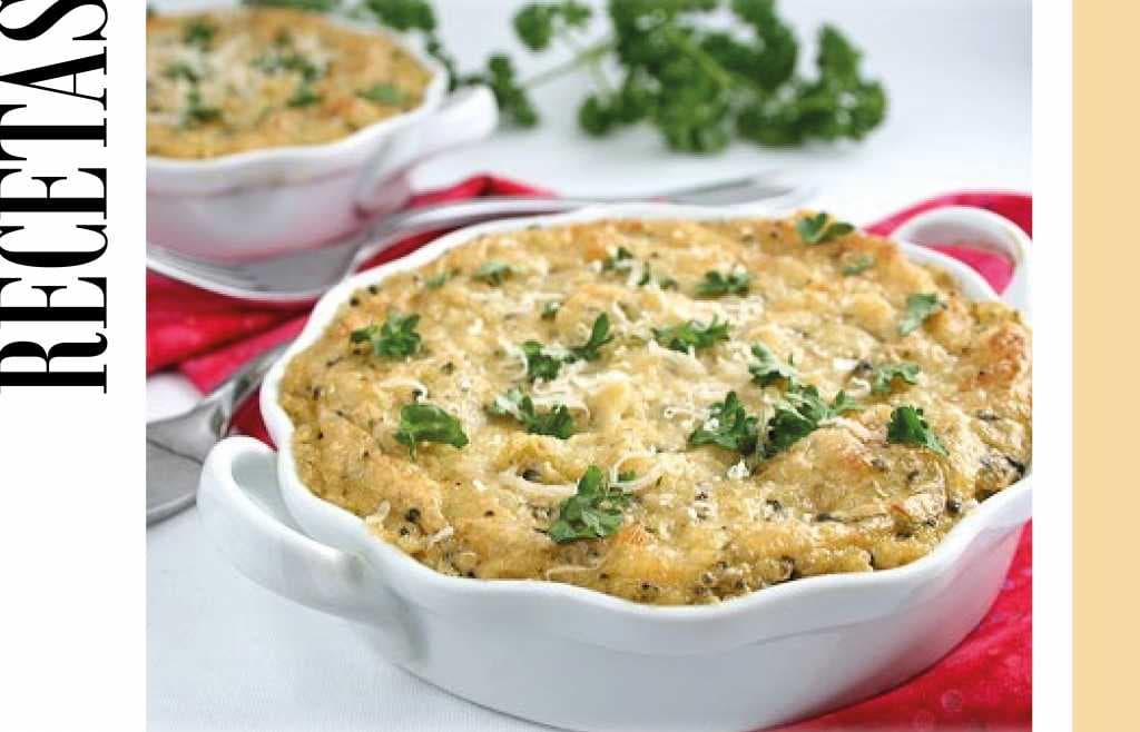 #RECETASOCIO – Cazuela de quínoa