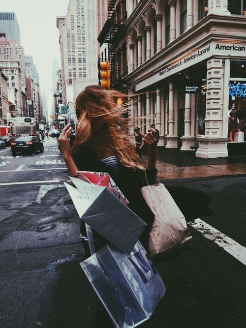 De shopping por Nueva York