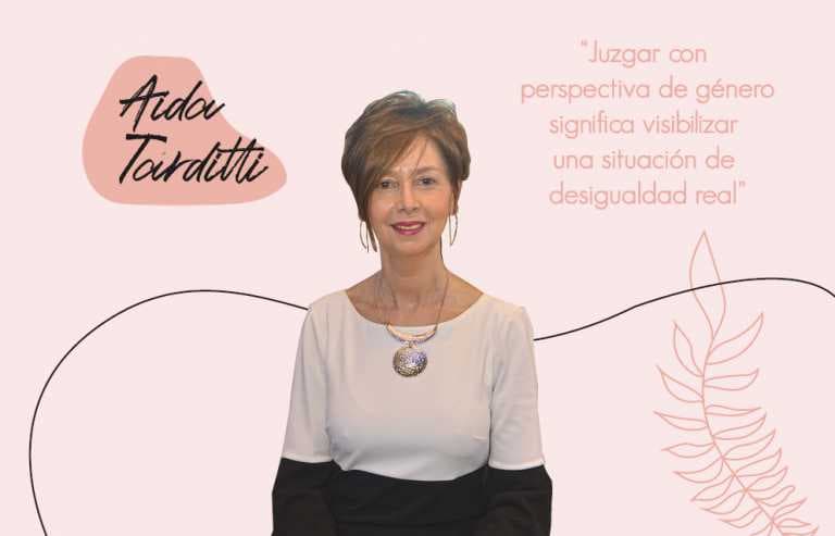 AÍDA TARDITTI: “Vivimos un tiempo fantástico. Nuestros derechos están sobre la agenda. Chicas, aprovechemos el momento”