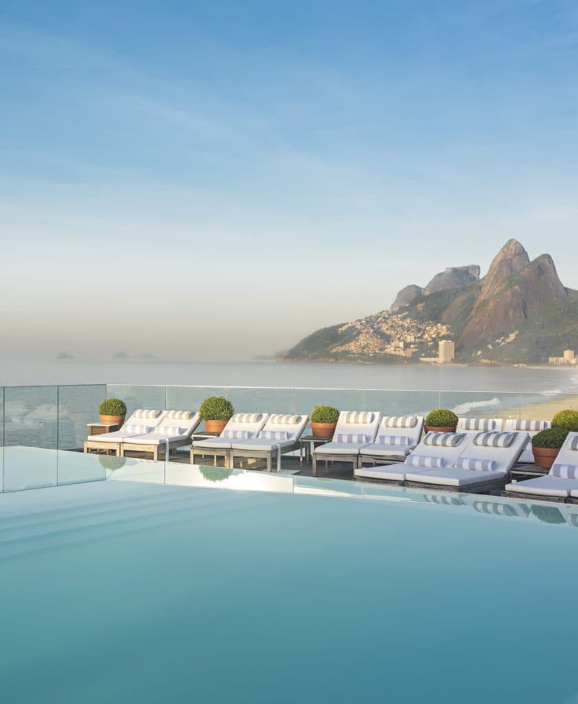 Viajamos al maravilloso Hotel Fasano en Río de Janeiro