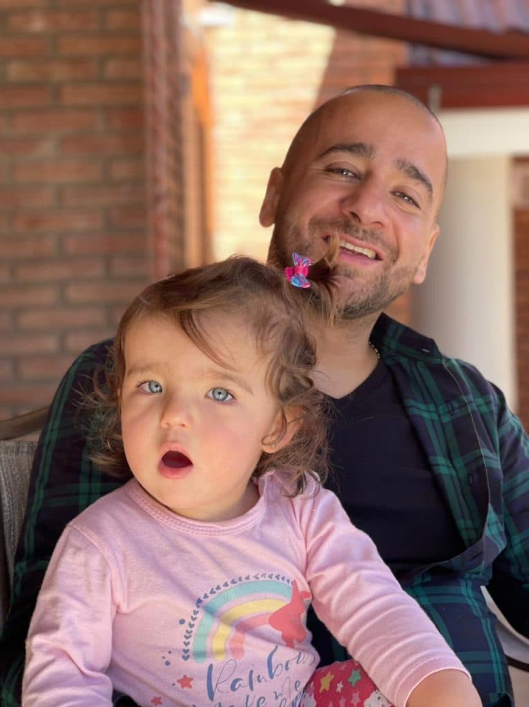 CAMILO NICOLÁS, papá de Paz