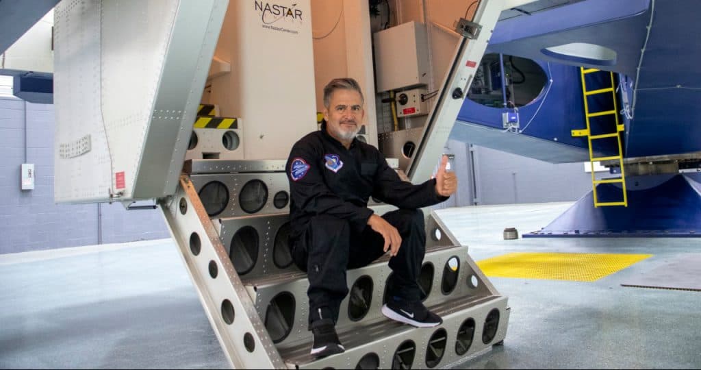 Jean Maggi, el cordobés que derribó los límites y se prepara para viajar al espacio