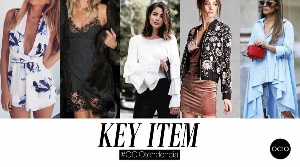 KEY ITEMS para esta primavera verano