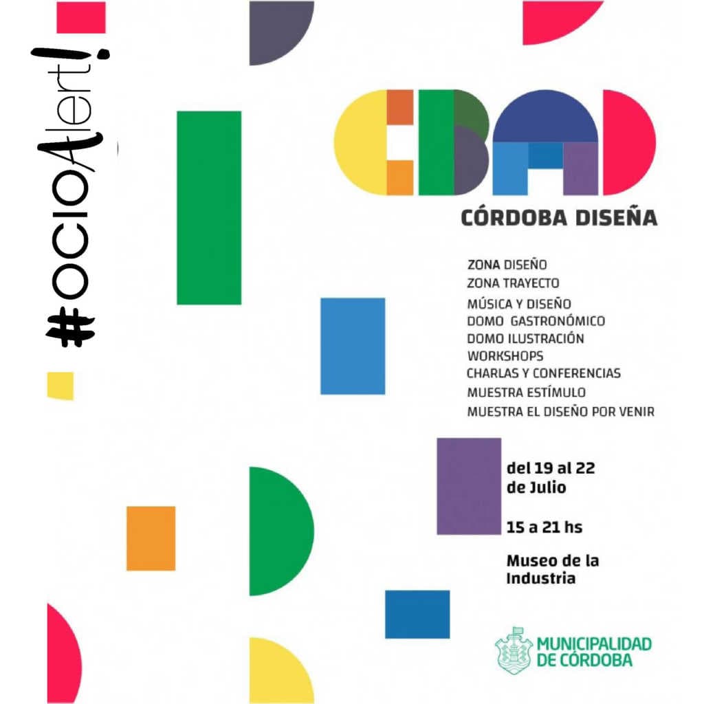 Llega el festival Córdoba Diseña el próximo 19 de Julio