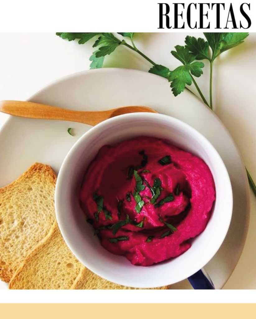 #RECETASOCIO – Dip de Remolacha