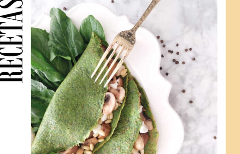 #RECETASOCIO – Crepes de espinaca