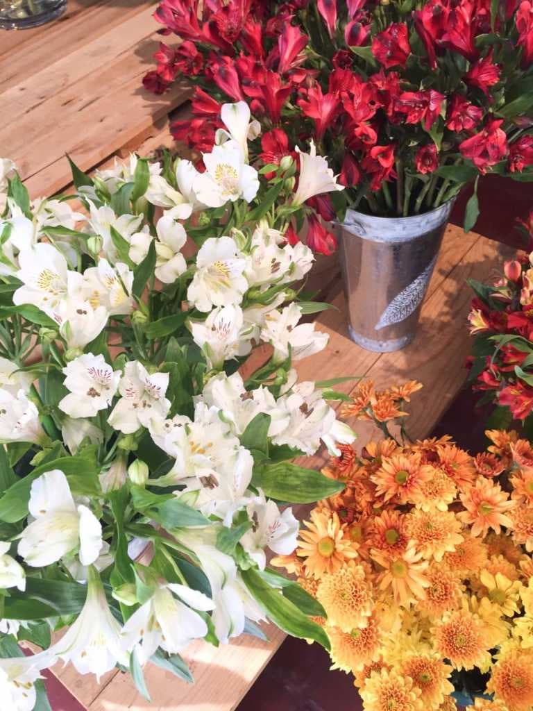 Una boutique de flores
